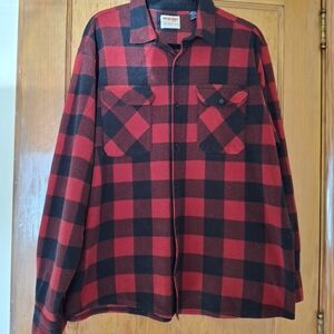 Wrangler Buffalo Check Flannel Shirt